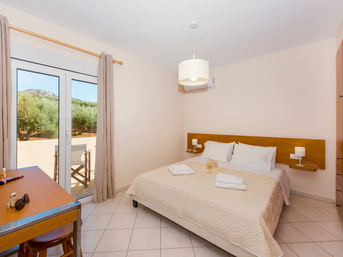 Bedroom 4, Villa in Crete With Pool & Olive Grove Views, Crete