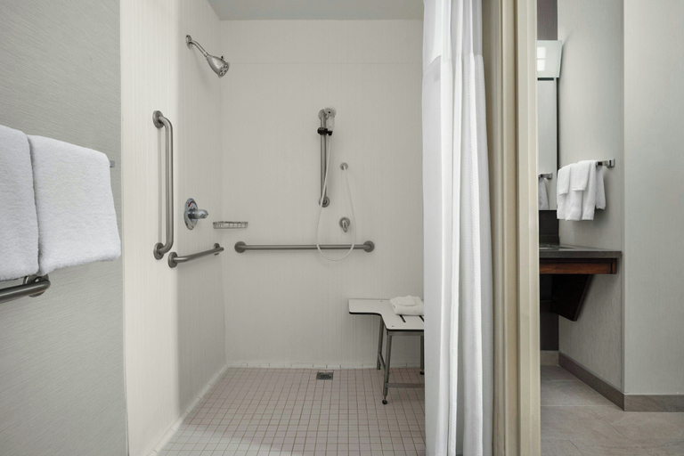 Bathroom 4, Courtyard by Marriott Stockton, San Joaquin