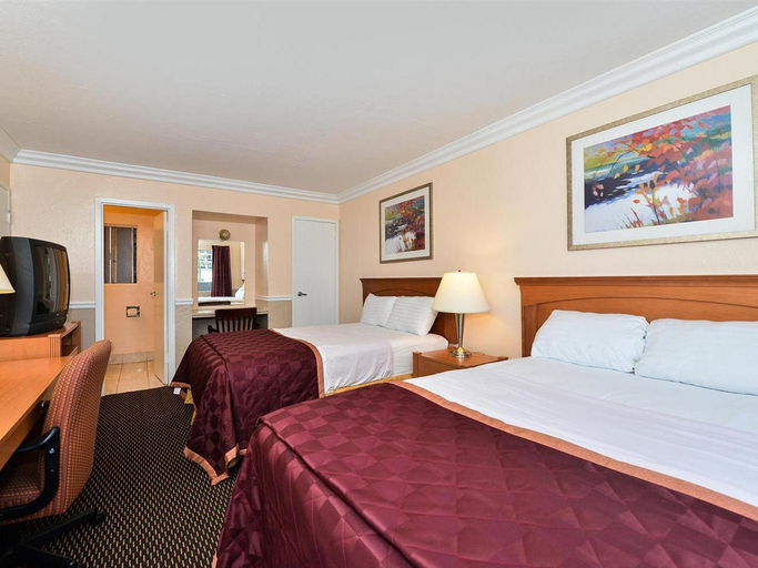 Bedroom, Econo Lodge Oakland Lake Merritt, Alameda