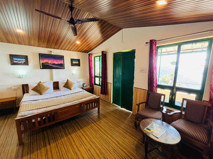 Bedroom 2, Room On The Roof By Himalayan Eco Lodges, Dehradun