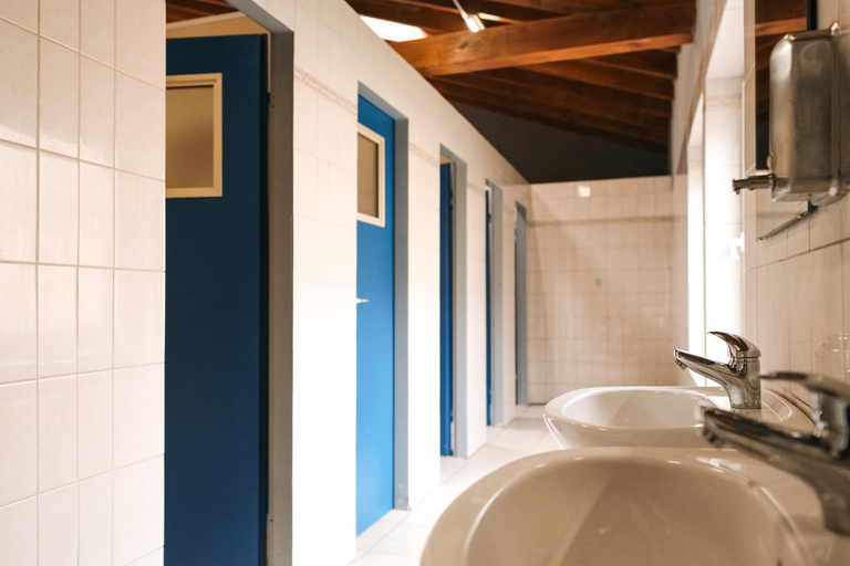 Bathroom, Safari Tent XL Camping Belle-Vue, Echternach
