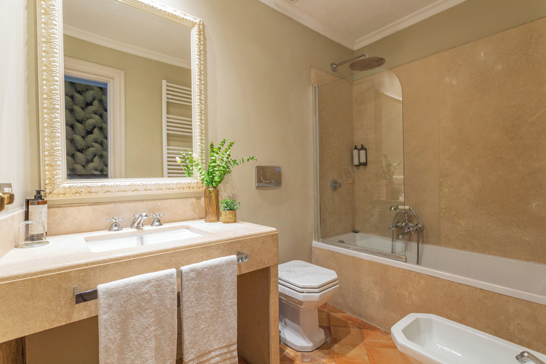 Bathroom 3, Hotel Parrasio, Rome