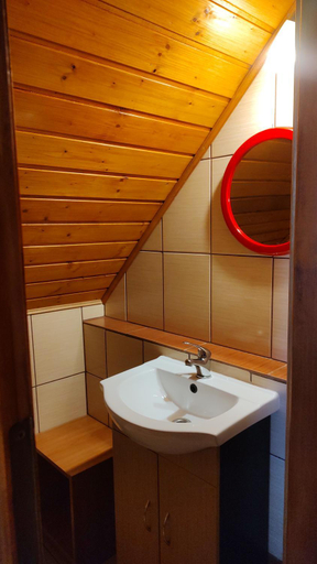 Bathroom, Domki Zaklin, Lesko