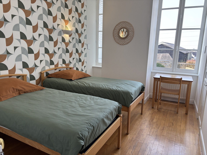 Bedroom 3, Château du Bourg, Mayenne