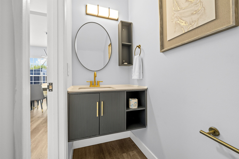 Bathroom 3, 3BR Family Retreat with Modern Comforts, Mecklenburg