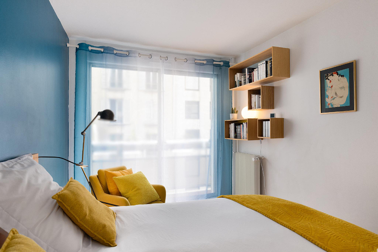 Bedroom 2, New Ideal for business travellers, digital nomads, couples tourism, Paris
