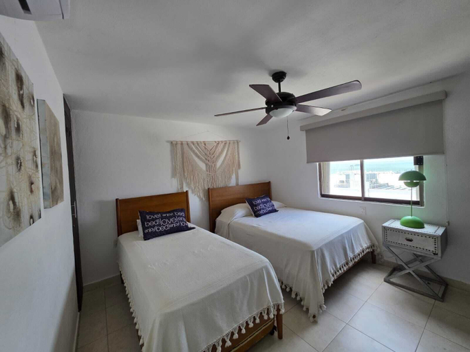 Bedroom 3, Perfect vacation getaway Ocean ViewnWifi, Benito Juárez