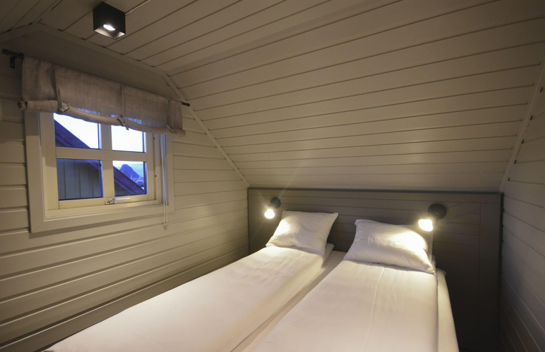 Bedroom 3, Bleik Sea Cabins, Andøy