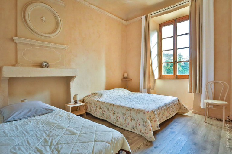 Bedroom 3, Les Jardins de L'abbaye, Alpes-de-Haute-Provence