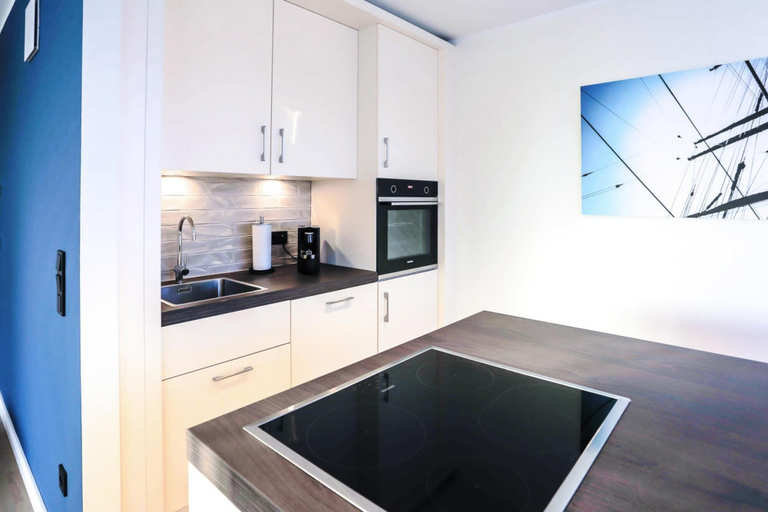 Private kitchen 5, Appartements im Maremuritz Yachthafen Resort, Mecklenburgische Seenplatte