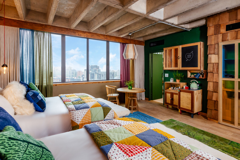 Bedroom 2, Treehouse Hotel Manchester, Manchester