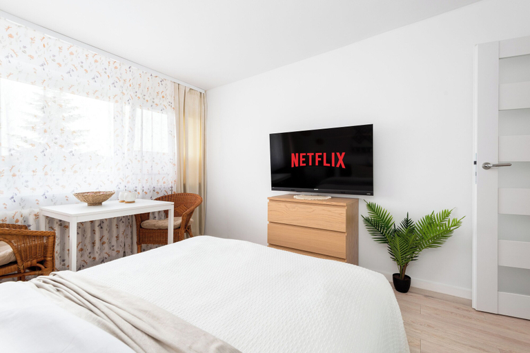 Bedroom 4, Opal - by Kairos Apartments, Gliwice City