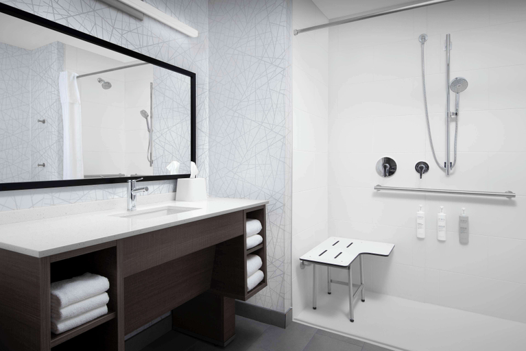 Bathroom 5, Home2 Suites By Hilton Athens I 65, Limestone