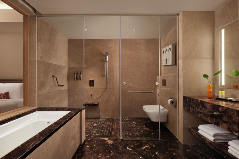 Bathroom 5, Hyatt Place Aurangabad Airport, Aurangabad