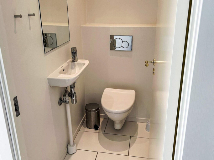 Bathroom 5, 6 person holiday park home in Gilleleje, Gribskov