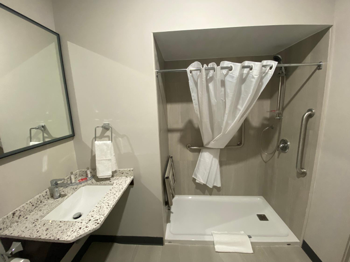 Bathroom 3, Econo Lodge, Cochrane