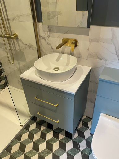 Bathroom 3, Harrogate by Deuce Hotels, North Yorkshire