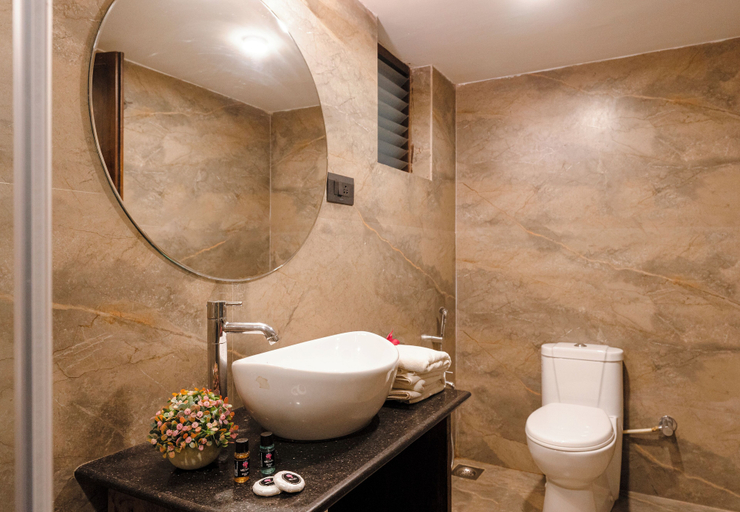 Bathroom 4, Little India Beach Cottages, North Goa