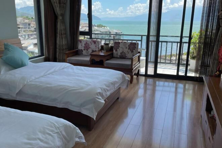 Bedroom 1, Shuanglang Shaniu Bandao Seascape Inn, Dali Bai