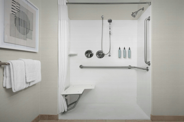 Bathroom 4, Courtyard by Marriott Salisbury NC, Rowan