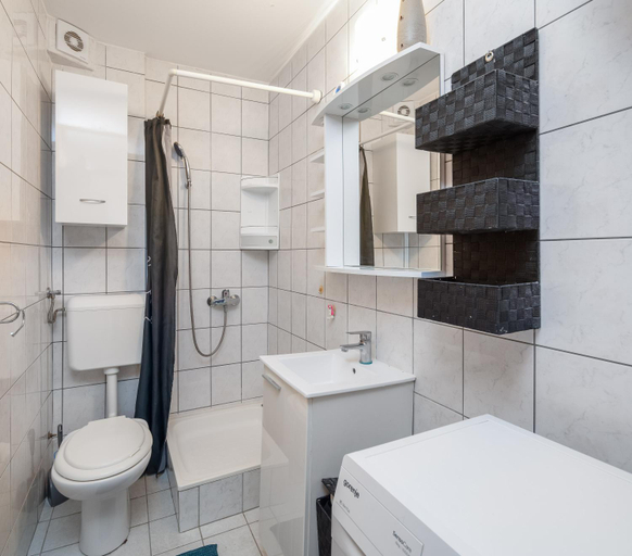 Bathroom, Dario - Sea View Apartment, Makarska