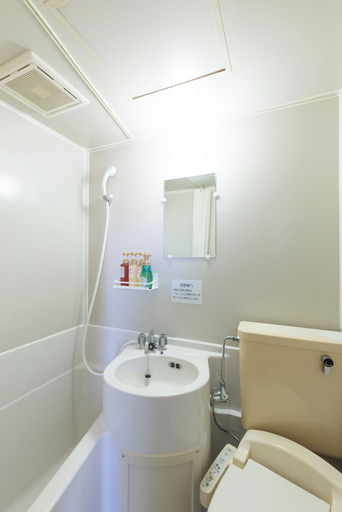 Bathroom 4, Business Hotel Honjo, Honjō
