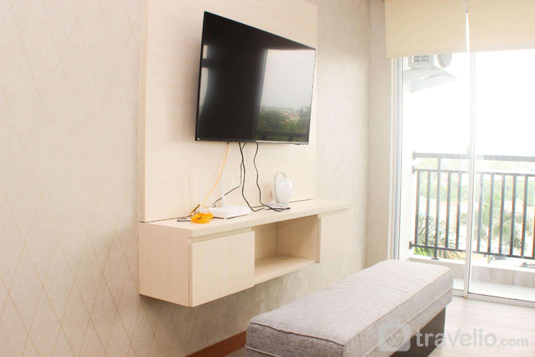 Bedroom 2, Stunning Comfy Studio Thamrin District By Travelio, Bekasi