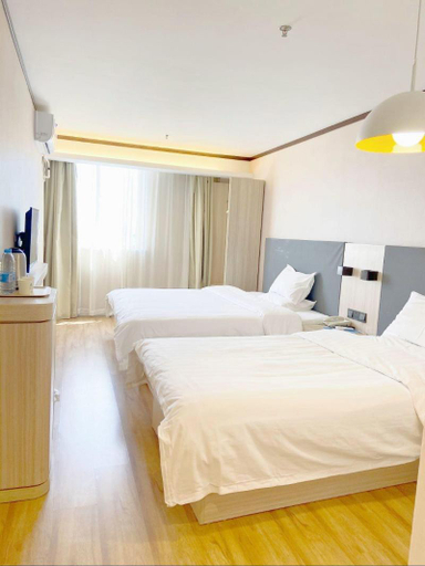 Bedroom 3, EZZI HOTEL (Shanghai Pudong New Area Caolu Subway Station), Shanghai