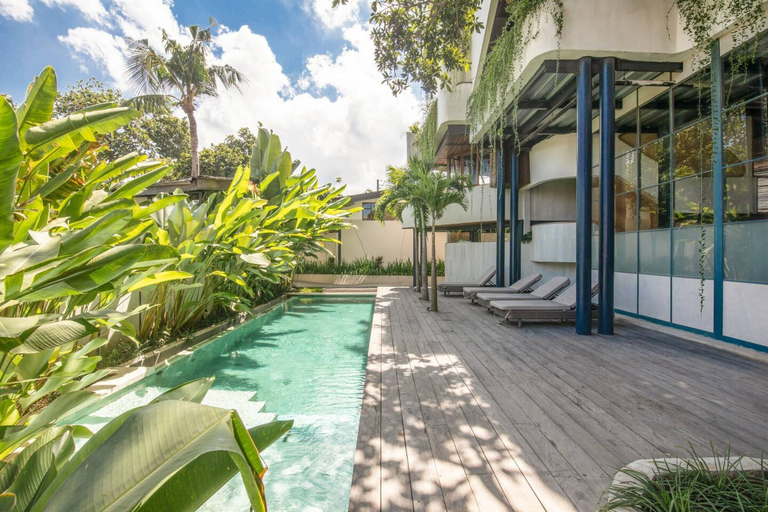 Room 3, BAZ Villa 14 Studio 4 L 1BR Loft Art Deco Shared Pool 700m to Echo Beach, Badung