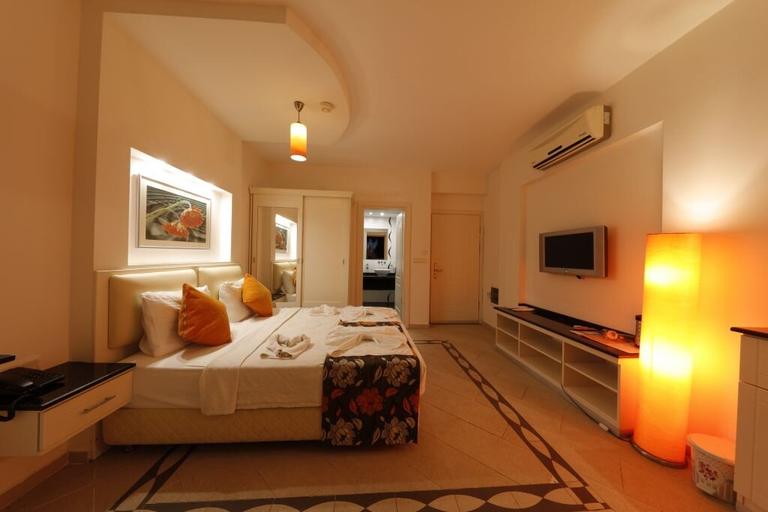 Bedroom, Tropical Deluxe Suites, Fethiye