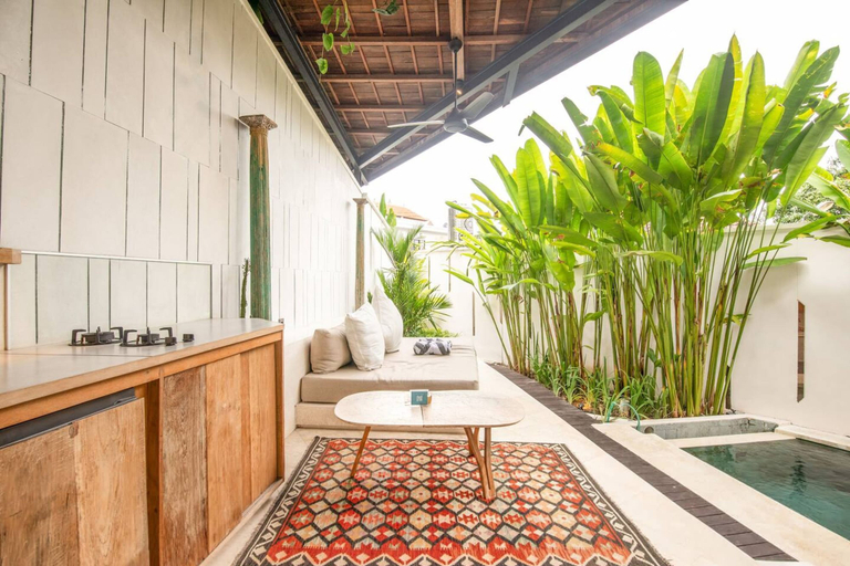 Room 2, BA Villa 3 1BR Serene 1BR Villa 800 to Echo Beach With Pool, Badung