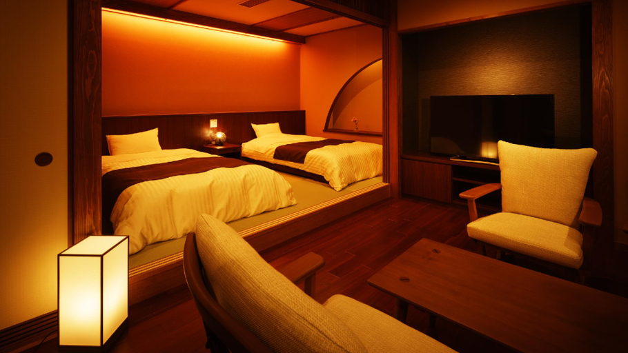 Bedroom, Hotel Masyuu, Shibata