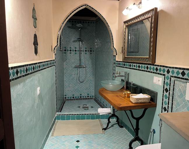 Bathroom 4, Riad Hanael Garden & Spa, Fès