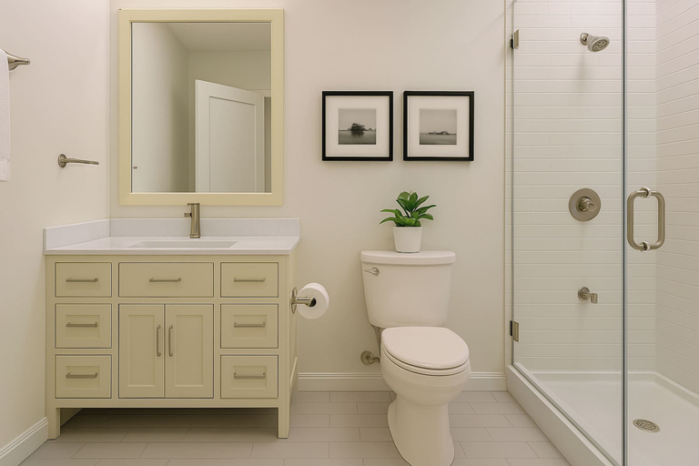 Bathroom 3, Roami at Factors Row, Orleans