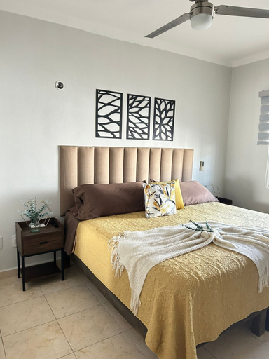 Bedroom 2, departamento torrent, Cozumel