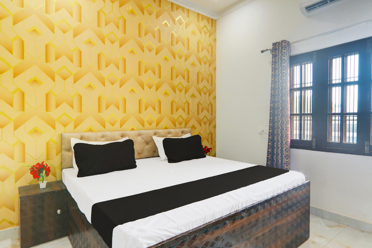 Bedroom 2, Hotel O by OYO Serene Inn Hotel And Restaurant, Lucknow