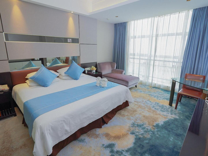 Bedroom 2, Jin Jiang Royal Palace Hotel, Jiaxing