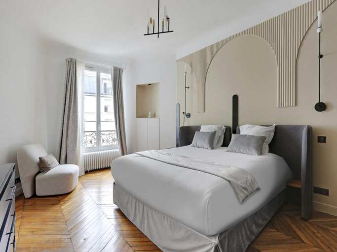 Bedroom 5, Spacious Home in Paris-republique, Paris