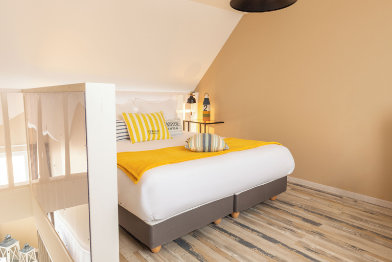 Bedroom 4, Hôtel de la Plage, Seine-Maritime