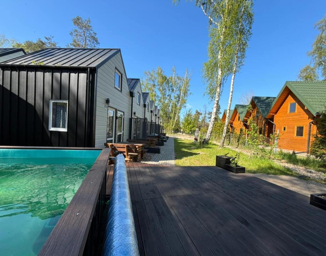 View from property 2, Bungalow in Dziwnow Near Baltic Sea, Kamień