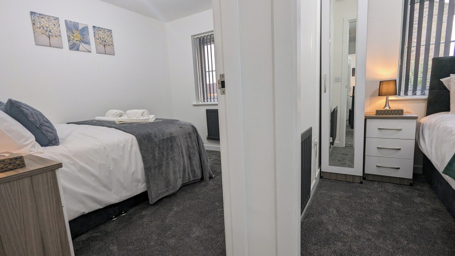 Room 2, Modern House - 4 Bedrooms - Familyfriendly, Lancashire