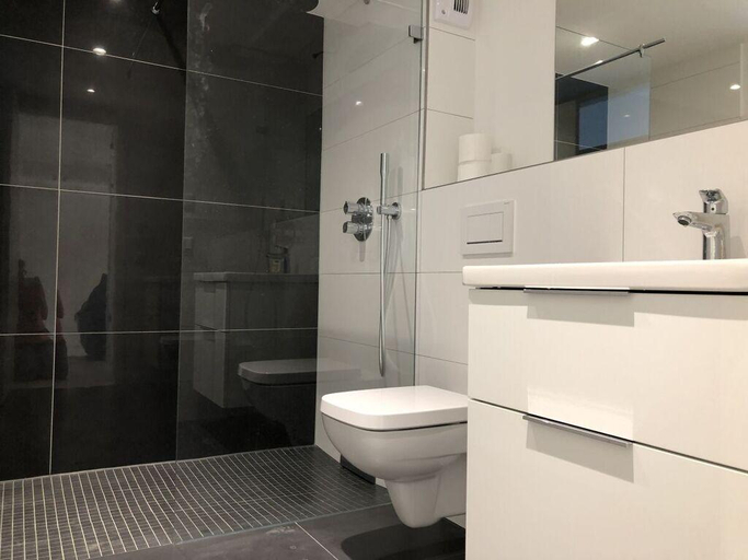 Bathroom, Beach apartment Prora Captain, Vorpommern-Rügen