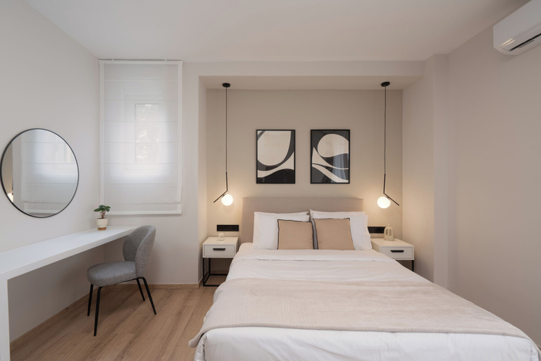 Bedroom 3, Upscale Apartment in Chalandri with Large Terrace, Attica