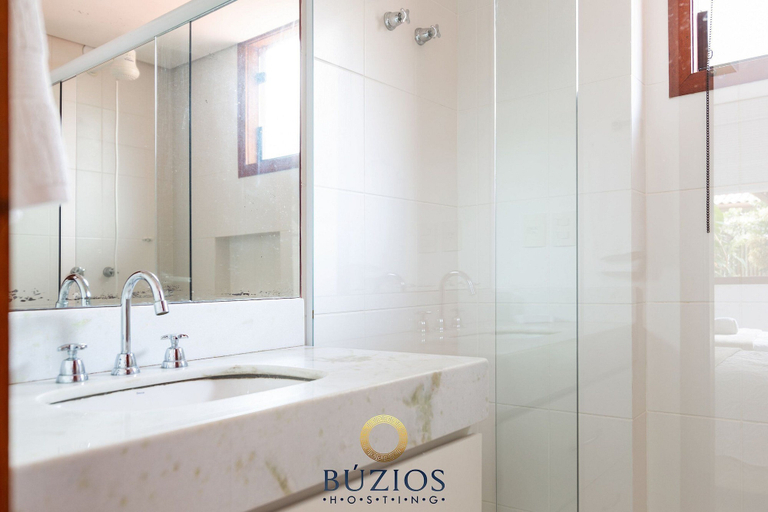 Bathroom 4, Bz37 Casa com Piscina a 200M da praia, Armação dos Búzios