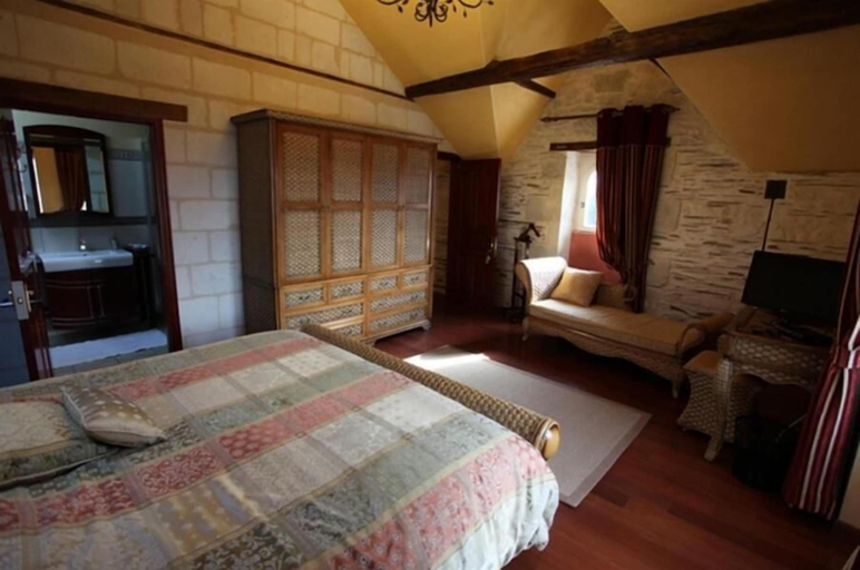 Bedroom 3, Château de Belle Poule, Maine-et-Loire