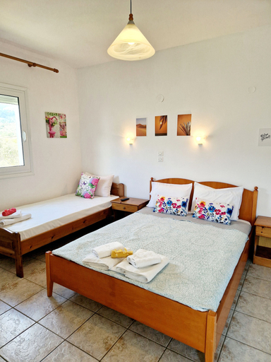 Bedroom 4, Aegli Hotel Studios, East Macedonia and Thrace