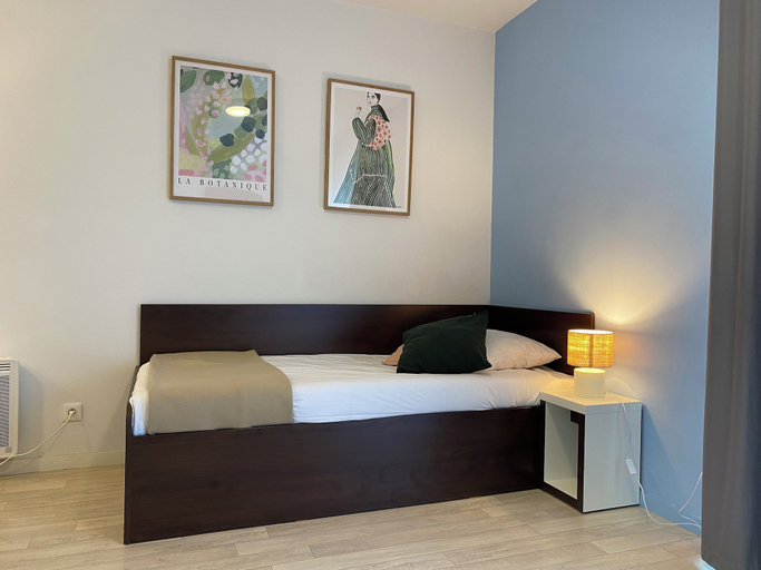 Bedroom 4, Apparteo Nantes, Loire-Atlantique