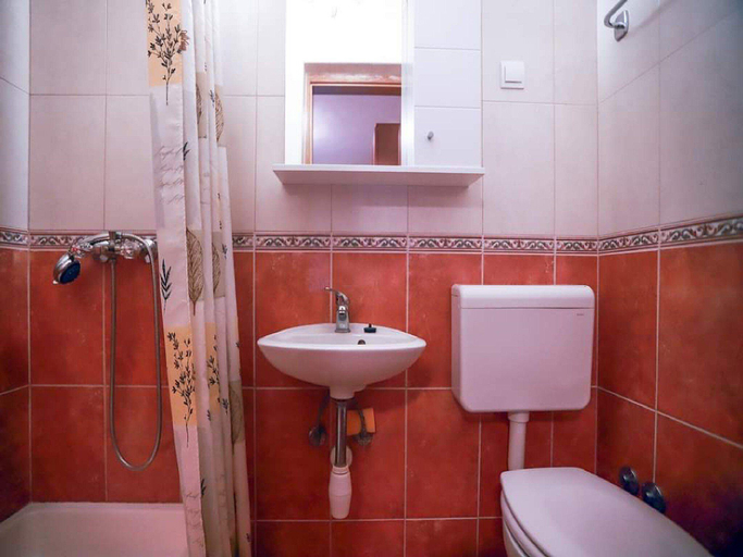 Bathroom 3, Apartments Pezo - One Bedroom Apartment, Baška Voda