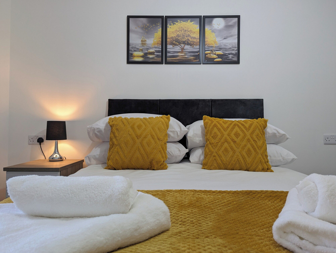 Room 3, Modern House - 4 Bedrooms - Familyfriendly, Lancashire