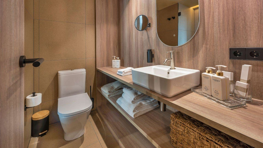 Bathroom 4, Hotel Aubamar Bali, Baleares